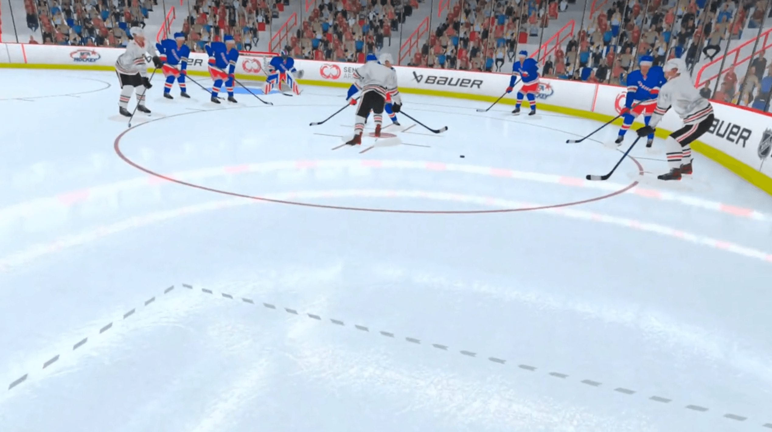 Offensive zone faceoff cover image